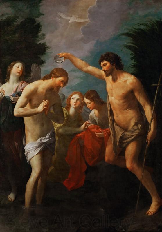 Guido Reni The Baptism of Christ (mk08) Germany oil painting art